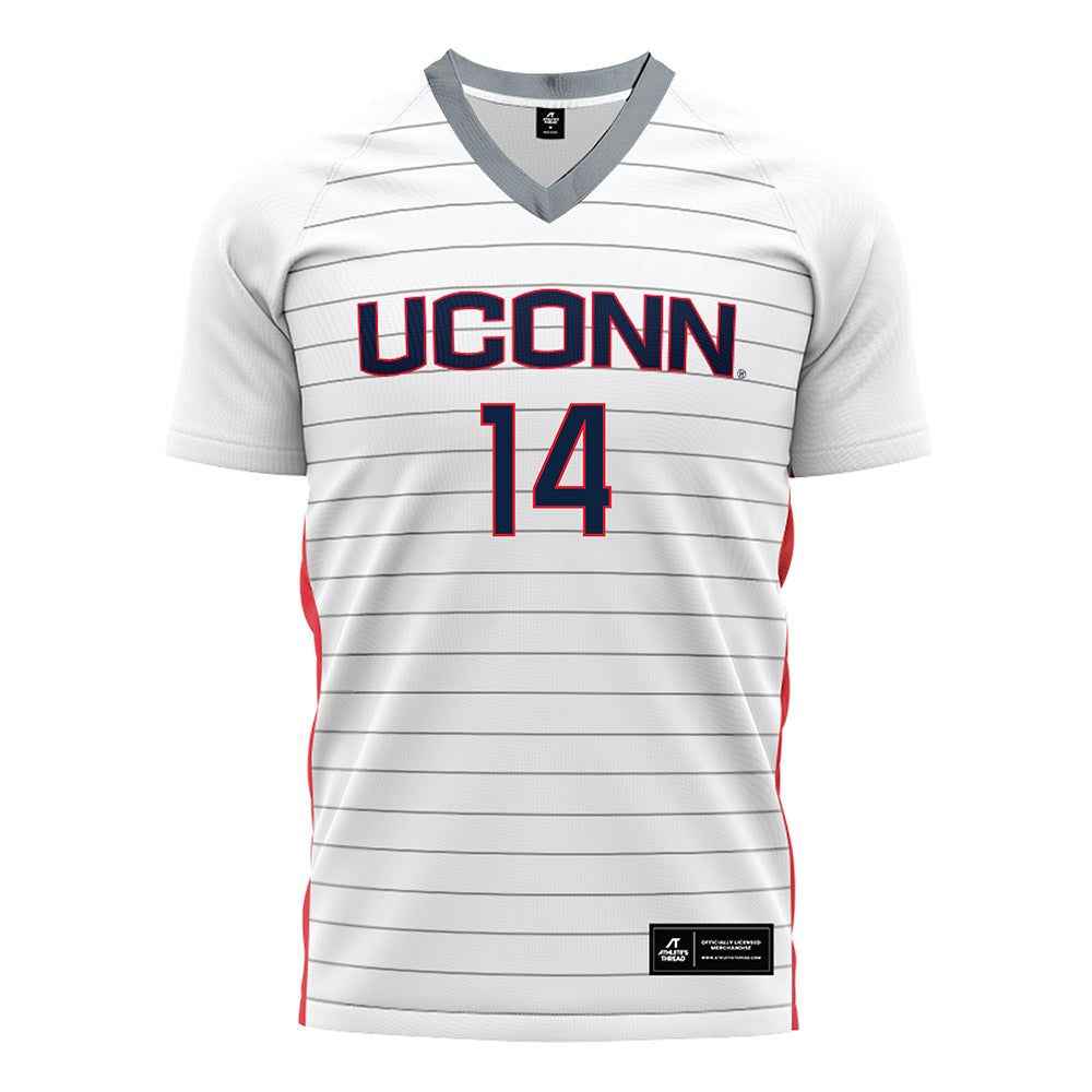 UConn - NCAA Women's Soccer : Alayna Taylor - White Soccer Jersey
