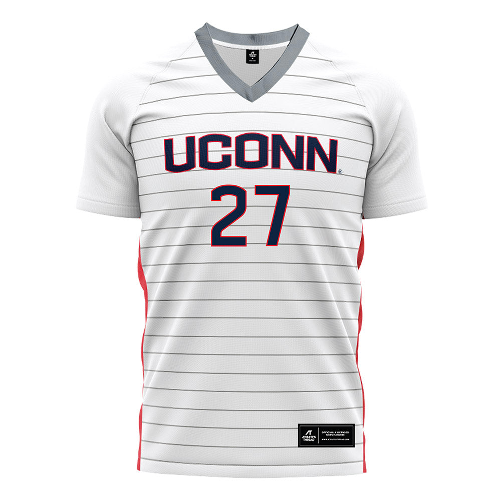UConn - NCAA Women's Soccer : Lexi Taylor - White Soccer Jersey-0