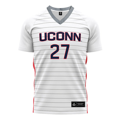 UConn - NCAA Women's Soccer : Lexi Taylor - White Soccer Jersey-0