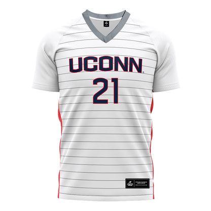 UConn - NCAA Women's Soccer : Se-Hanna Mars - White Soccer Jersey