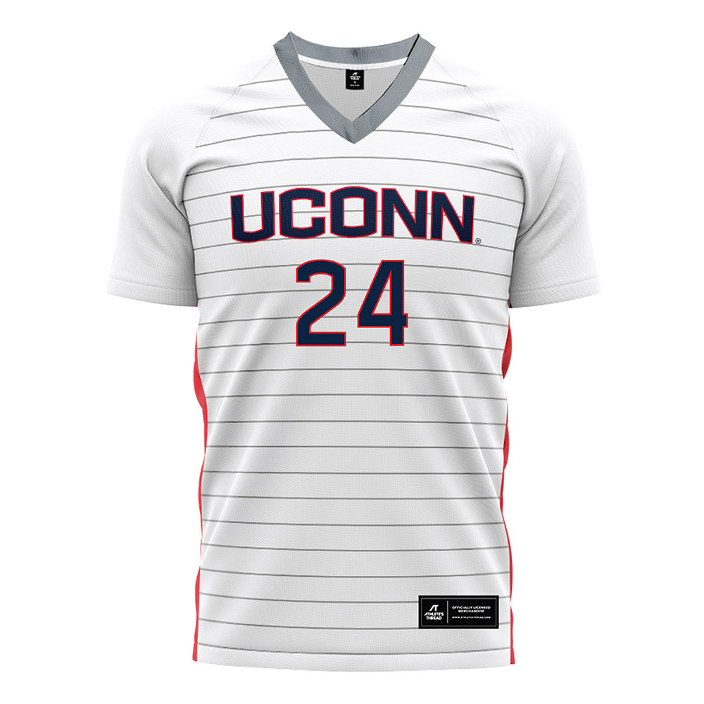 UConn - NCAA Women's Soccer : Kileigh Gorman - White Soccer Jersey