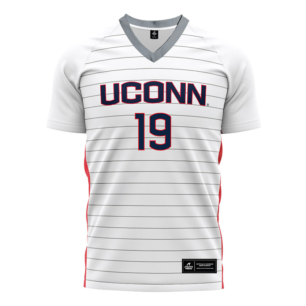 UConn - NCAA Women's Soccer : Jessica Carr - White Soccer Jersey