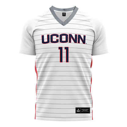 UConn - NCAA Women's Soccer : Maddie Fried - White Soccer Jersey