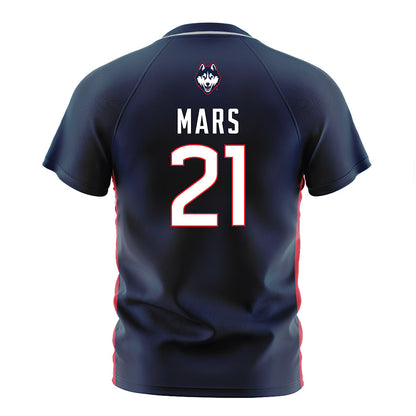 UConn - NCAA Women's Soccer : Se-Hanna Mars - Navy Soccer Jersey