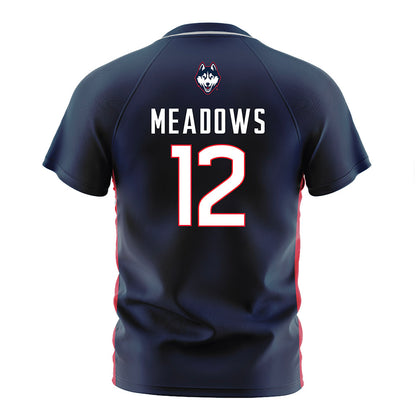 UConn - NCAA Women's Soccer : Isabella Meadows - Navy Soccer Jersey