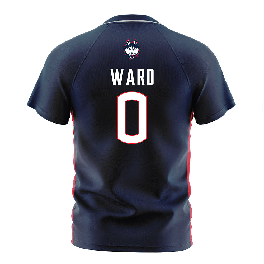 UConn - NCAA Women's Soccer : MaryKate Ward - Navy Soccer Jersey