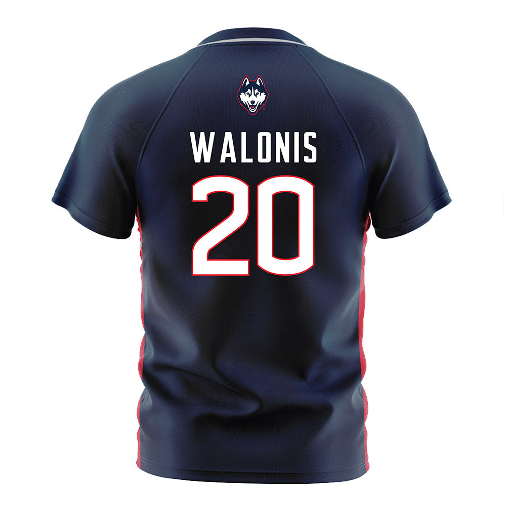 UConn - NCAA Women's Soccer : Brooke Walonis - Navy Soccer Jersey