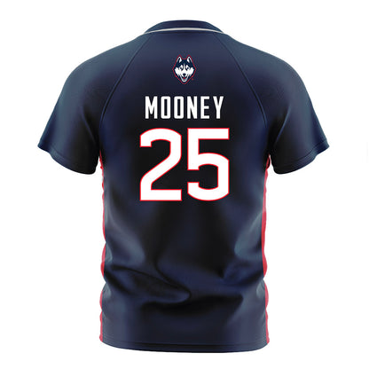 UConn - NCAA Women's Soccer : Morgan Mooney - Navy Soccer Jersey-1