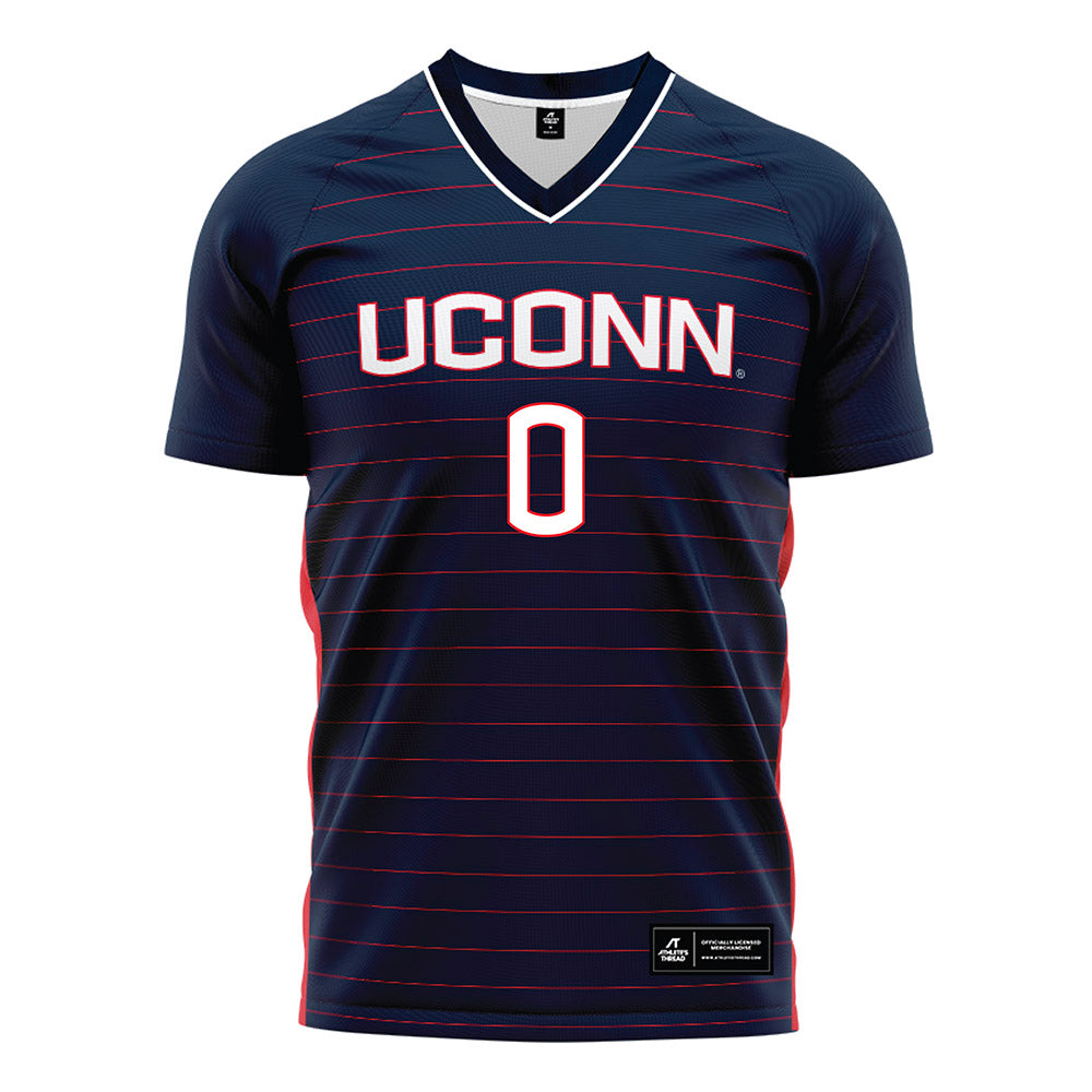 UConn - NCAA Women's Soccer : MaryKate Ward - Navy Soccer Jersey