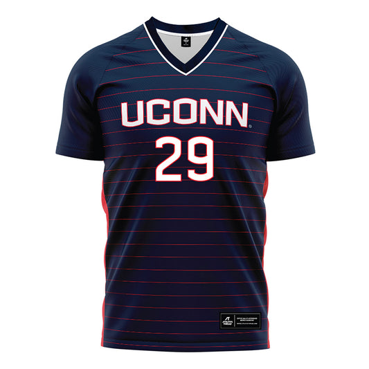 UConn - NCAA Women's Soccer : Rosalina Lifrieri - Navy Soccer Jersey-0