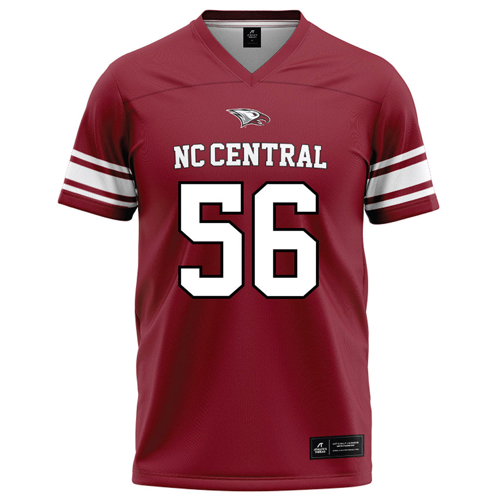 NCCU - NCAA Football : Jonathan Kuriyan - Maroon Football Jersey-0
