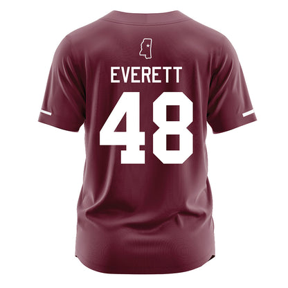 Mississippi State - NCAA Softball : Delainey Everett - Maroon Jersey