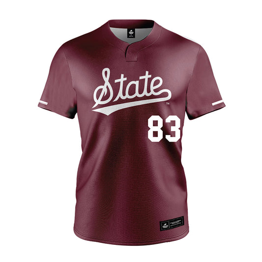 Mississippi State - NCAA Softball : xiane romero - Maroon Jersey-0