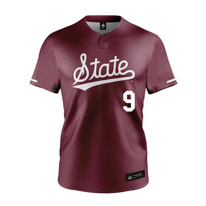 Mississippi State - NCAA Softball : Kiarra Sells - Maroon Jersey-0