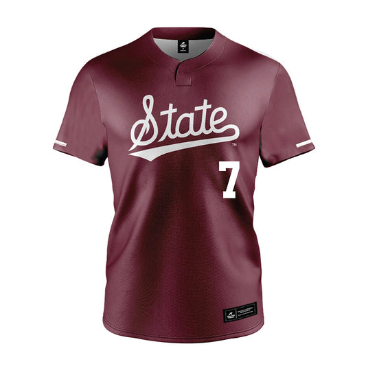 Mississippi State - NCAA Softball : Anna Kate Segars - Maroon Jersey-0