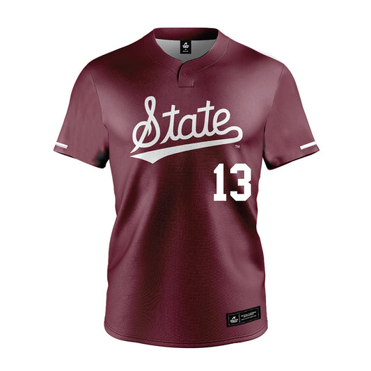 Mississippi State - NCAA Softball : Morgan Bernardini - Maroon Jersey-0