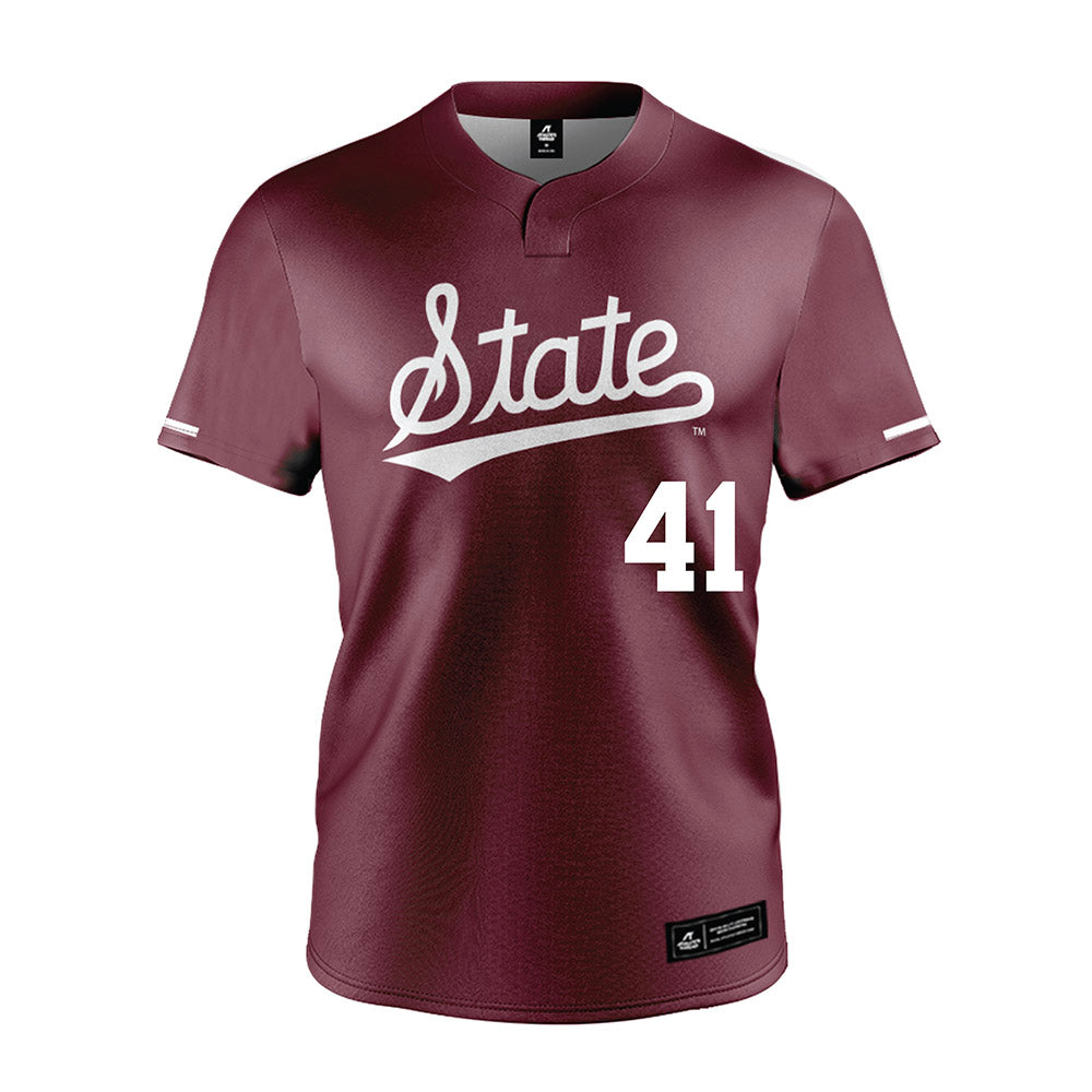 Mississippi State - NCAA Softball : Taylor Troutman - Maroon Jersey-0