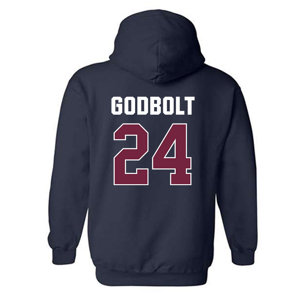 FDU - NCAA Men's Basketball : Elijah Godbolt - Hooded Sweatshirt-1