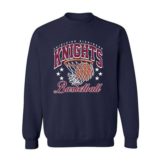FDU - NCAA Men's Basketball : Raysean Johnson - Crewneck Sweatshirt-0