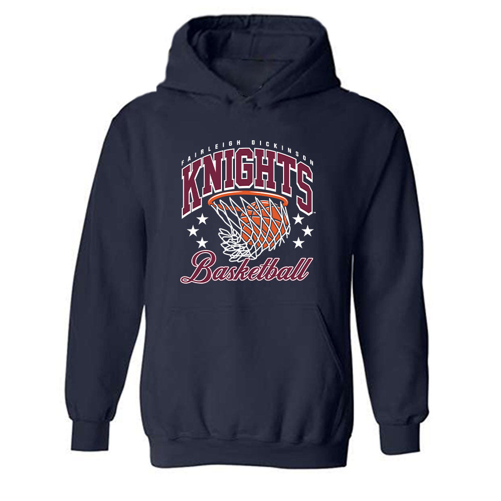 FDU - NCAA Men's Basketball : Andrew Canda - Hooded Sweatshirt-0