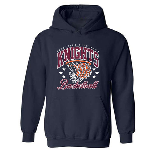 FDU - NCAA Men's Basketball : Andrew Canda - Hooded Sweatshirt-0
