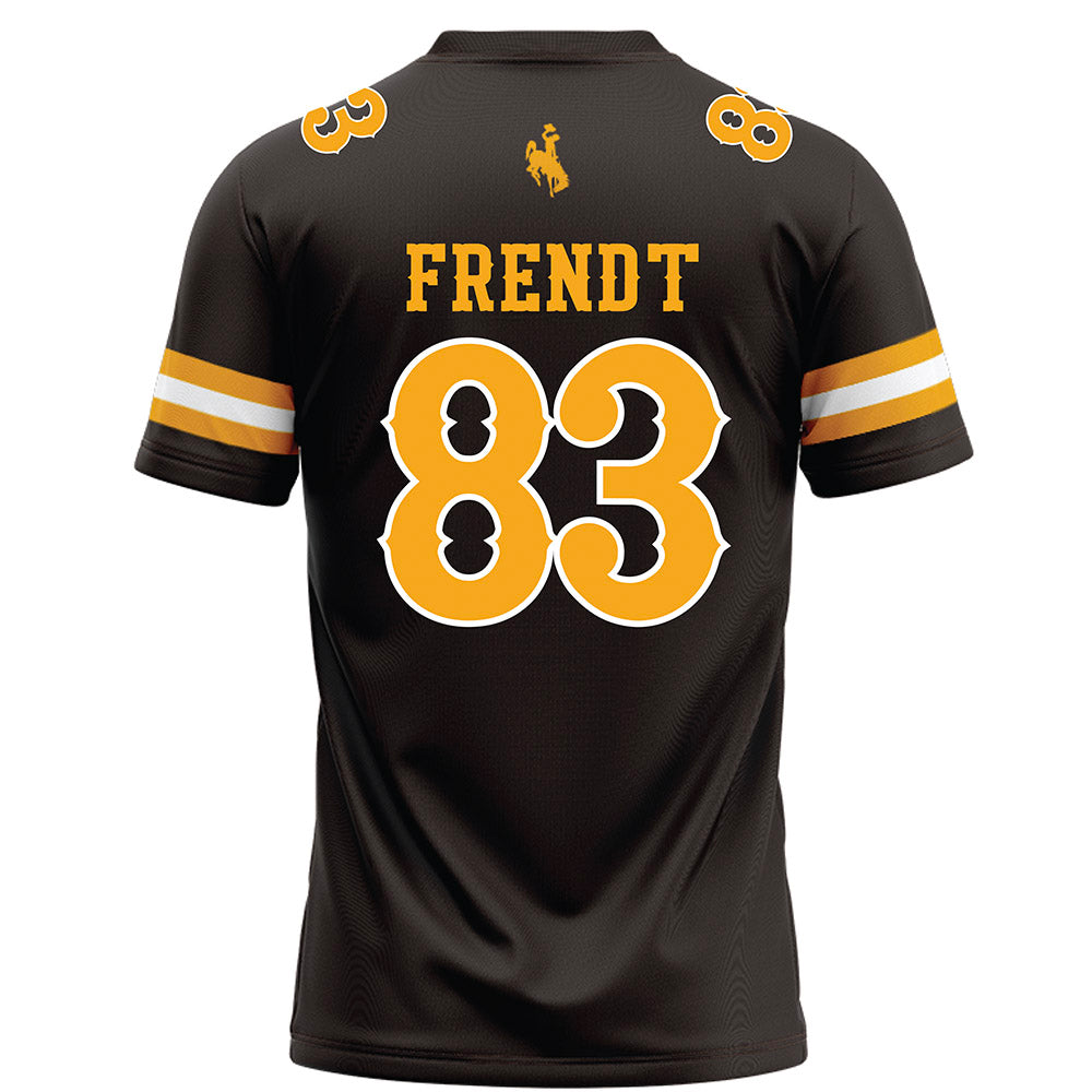 Wyoming - NCAA Football : Kyle Frendt - Brown Football Jersey-1