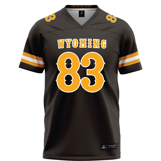 Wyoming - NCAA Football : Kyle Frendt - Brown Football Jersey-0