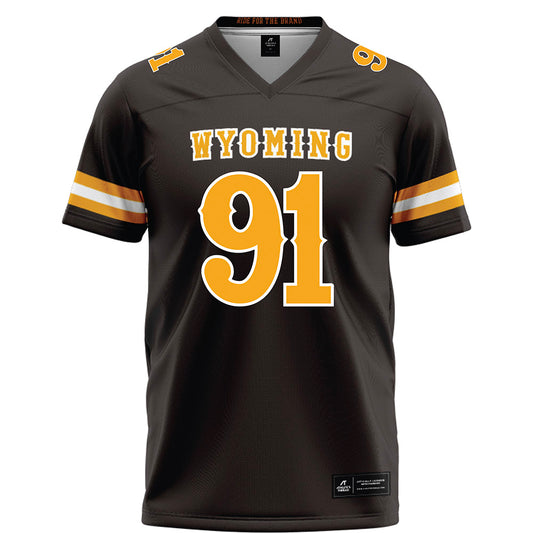 Wyoming - NCAA Football : Jaden Williams - Brown Football Jersey