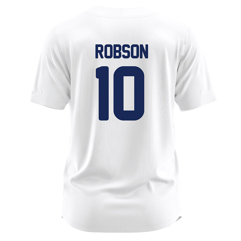 Rice - NCAA Baseball : Colin Robson - White Jersey
