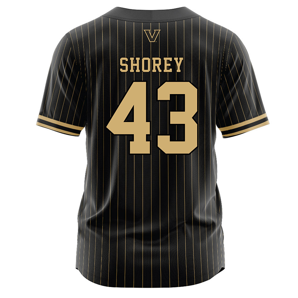  - NCAA Baseball : Matthew Shorey - Black Jersey-1