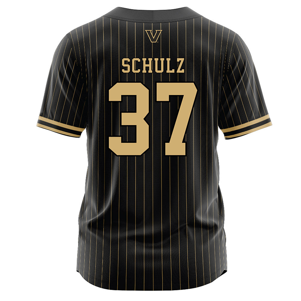 Vanderbilt - NCAA Baseball : Jakob Schulz - Black Jersey-1