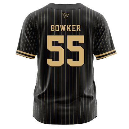 Vanderbilt - NCAA Baseball : Cody Bowker - Black Jersey-1