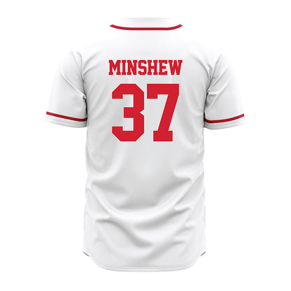 Illinois State - NCAA Baseball : Lawson Minshew - White Jersey-1