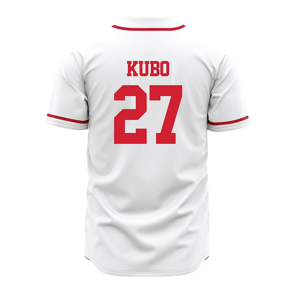 Illinois State - NCAA Baseball : Shaydon Kubo - White Jersey