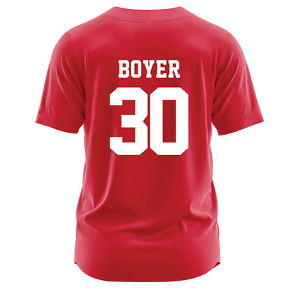 Illinois State - NCAA Softball : Ella Boyer - Red Jersey-1