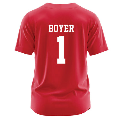 Illinois State - NCAA Softball : Ava Boyer - Red Jersey-1