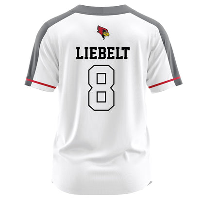 Illinois State - NCAA Softball : Taylor Liebelt - White Jersey-1