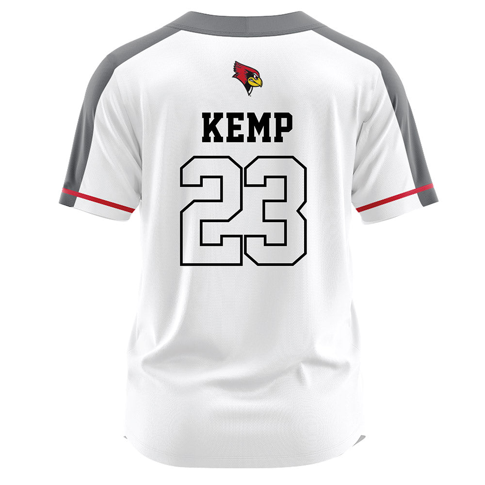 Illinois State - NCAA Softball : Gracelyn Kemp - White Jersey-1
