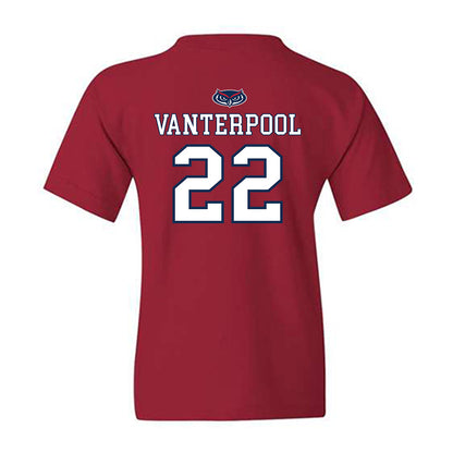 FAU - NCAA Men's Basketball : Devin Vanterpool - Youth T-Shirt-1