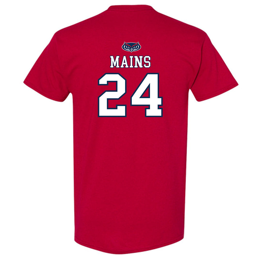 FAU - NCAA Women's Basketball : Sydney Mains - T-Shirt