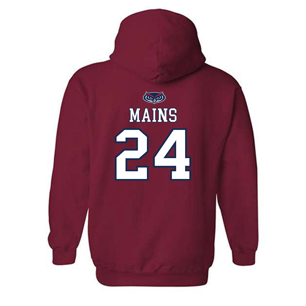 FAU - NCAA Women's Basketball : Sydney Mains - Hooded Sweatshirt