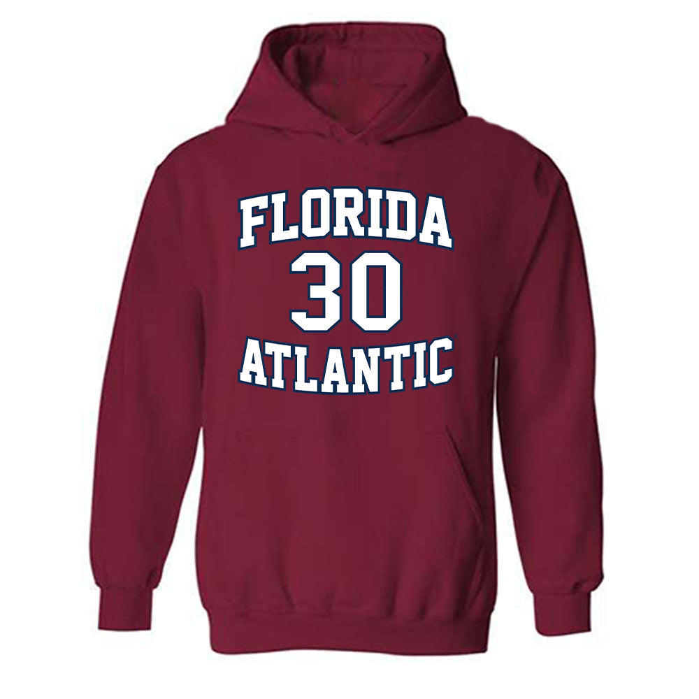 FAU - NCAA Men's Basketball : Lachlan Smith - Hooded Sweatshirt-0