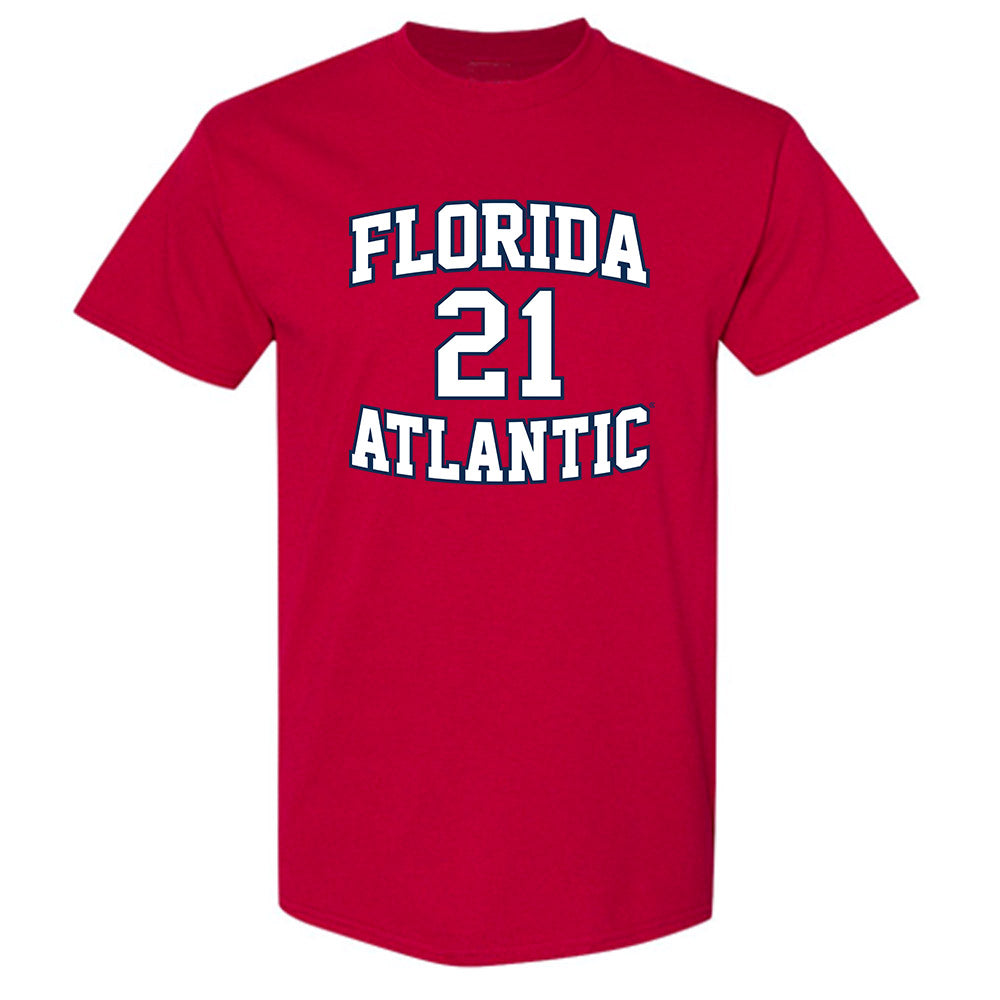 FAU - NCAA Women's Basketball : Maria Myklebust - T-Shirt