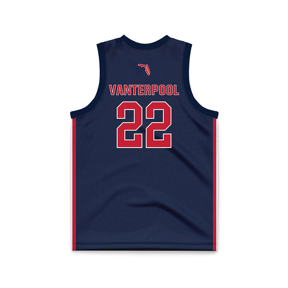 FAU - NCAA Men's Basketball : Devin Vanterpool - Basketball Jersey-1