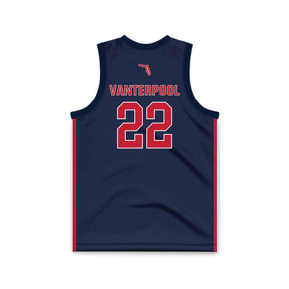 FAU - NCAA Men's Basketball : Devin Vanterpool - Basketball Jersey-1