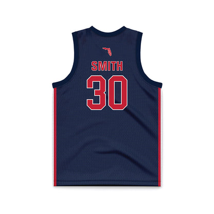 FAU - NCAA Men's Basketball : Lachlan Smith - Basketball Jersey-1