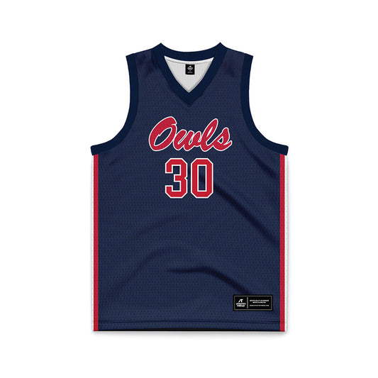 FAU - NCAA Men's Basketball : Lachlan Smith - Basketball Jersey-0