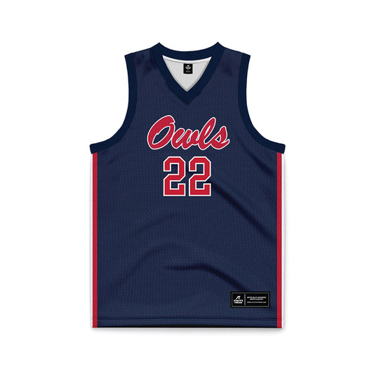 FAU - NCAA Men's Basketball : Devin Vanterpool - Basketball Jersey-0