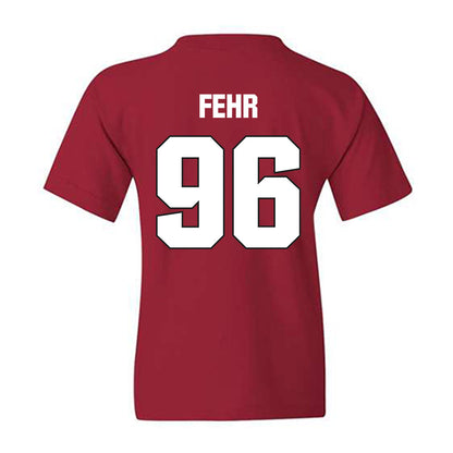 NC State - NCAA Football : Owen Fehr - Sports Shersey Youth T-Shirt-1