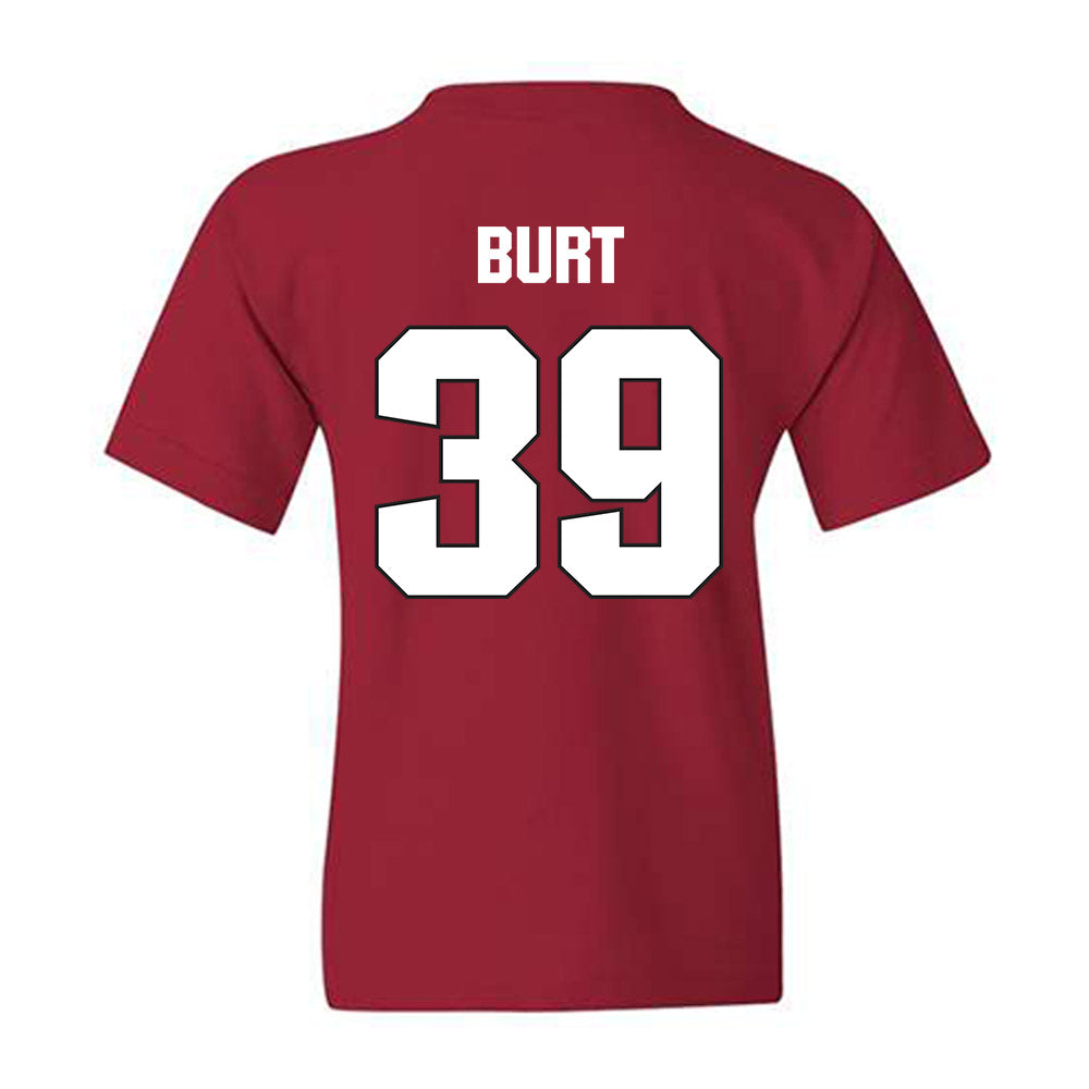 NC State - NCAA Football : Foster Burt - Sports Shersey Youth T-Shirt-1